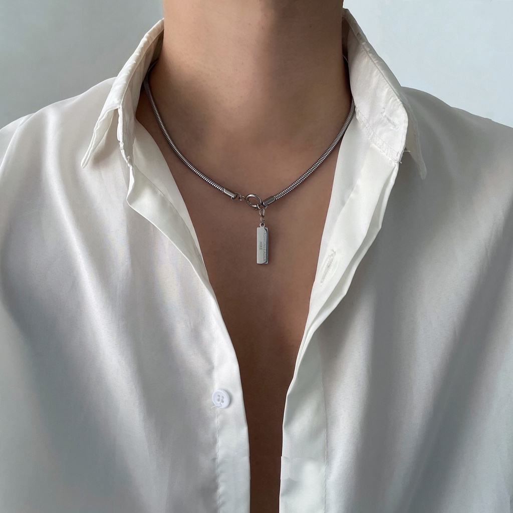 Dây chuyền nam DEOJI, biến đổi Đa phong cách , dễ phối đồ Titan không gỉ