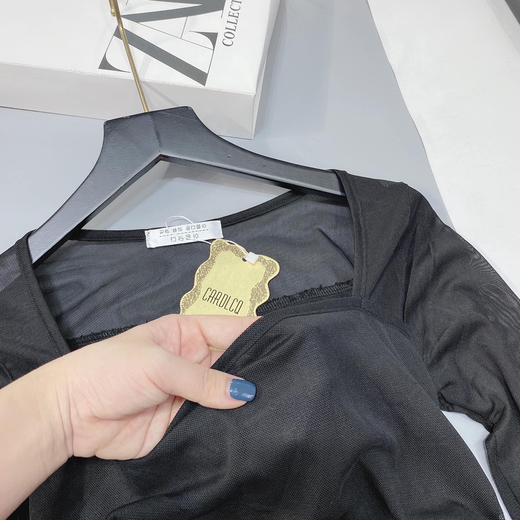 VÁy lưới Body cổ vuông 2 màu mới(kèm ảnh thật,video) | BigBuy360 - bigbuy360.vn