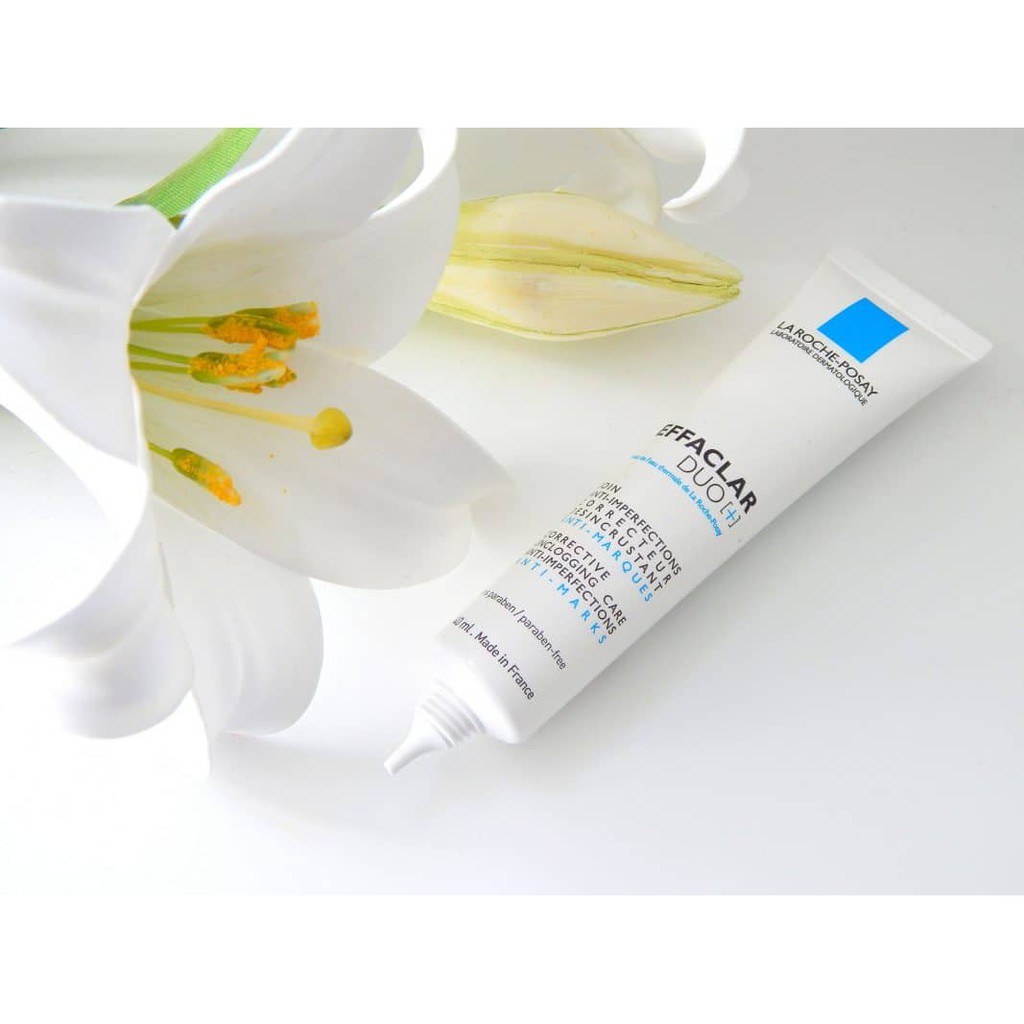 LA ROCHE POSAY - Kem Dưỡng Giảm Mụn, Ngừa Thâm, Thông Thoáng Lỗ Chân Lông La Roche-Posay Effaclar Duo+ 40ml