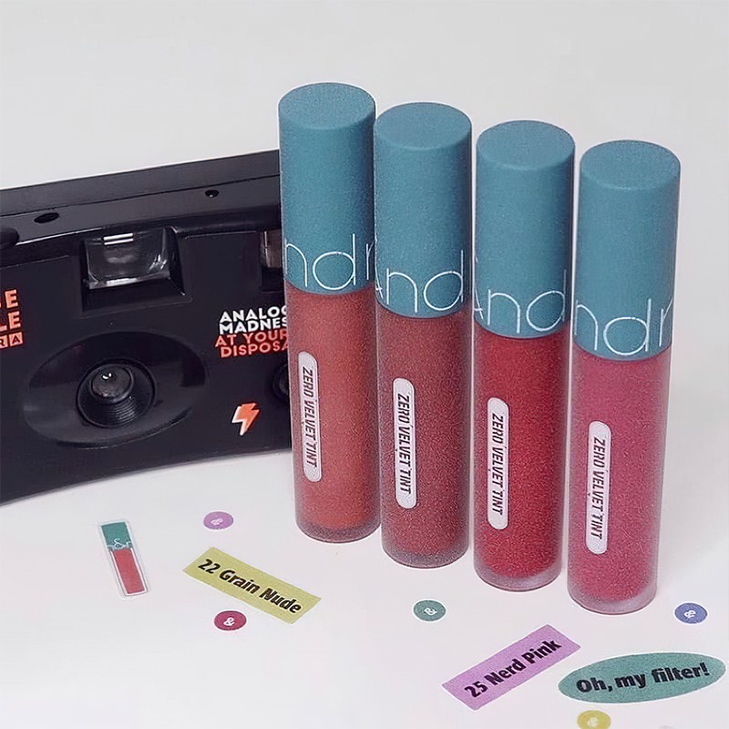 [NEW][MÀU 22-25] SON KEM LÌ ROMAND ZERO VELVET TINT 2021 VINTAGE | BigBuy360 - bigbuy360.vn