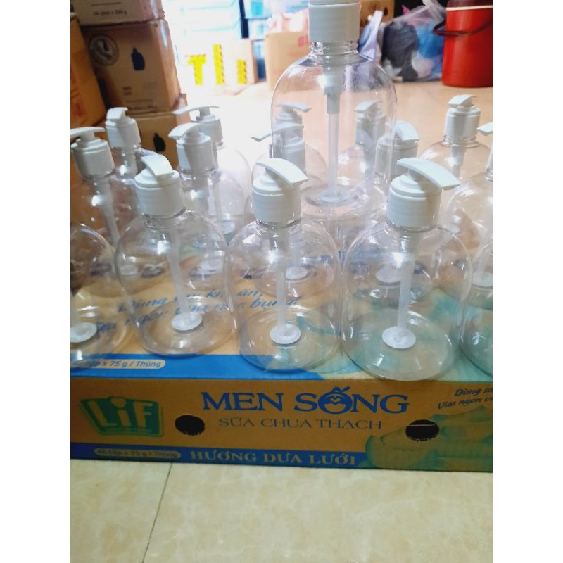 Bình đựng dung dịch có vòi 500ml tiện lợi