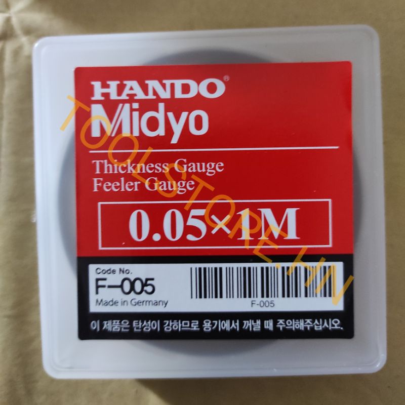 Căn lá đo khe hở HANDO/GERMANY