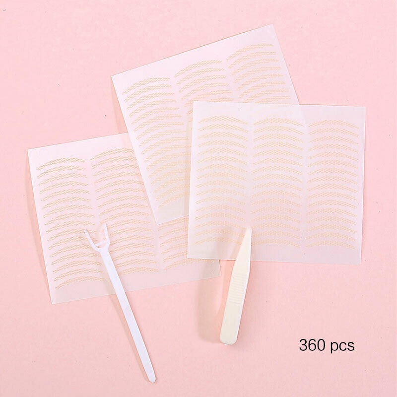 [Mới] Set 360 Miếng Dán Tạo Mắt Hai Mí Bằng Lụa Mỏng Nhẹ Hình Con Mắt Nước