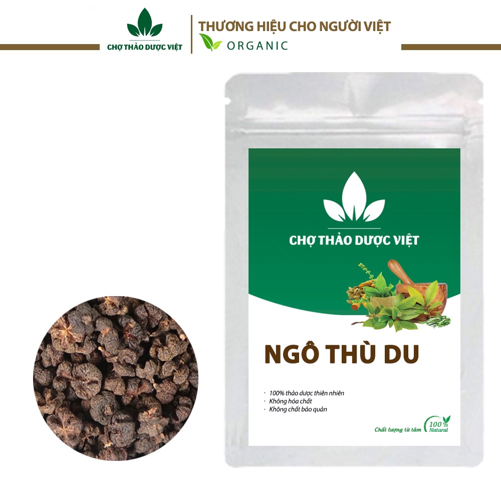 Ngô thù du sấy khô 500g (hỗ trợ giảm cao huy.ết áp) - Chợ Thảo Dược Việt