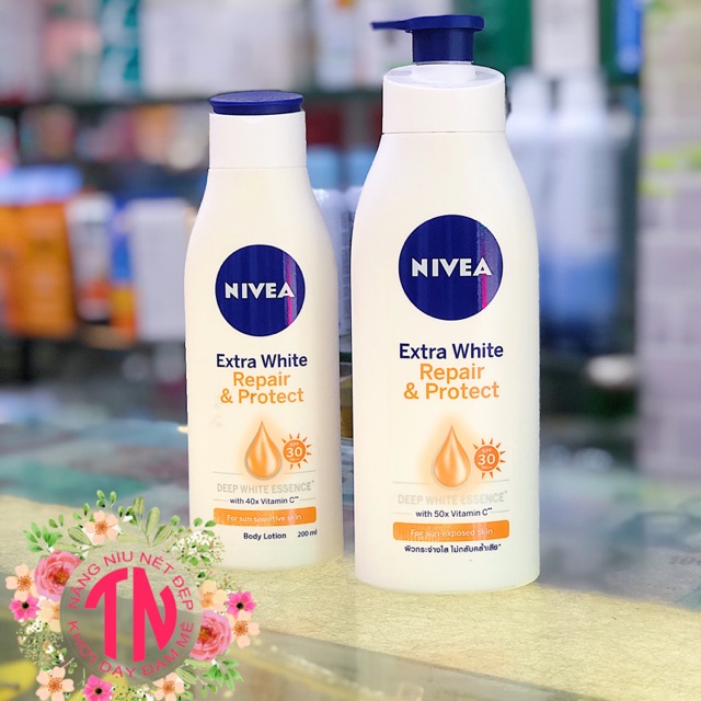 Sữa Dưỡng Thể Giúp Săn Da, Dưỡng Trắng Nivea ban ngày