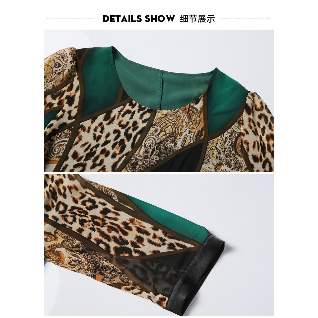 [XẢ HÀNG] Đầm trung niên vải Chiffon 2 lớp siêu đẹp