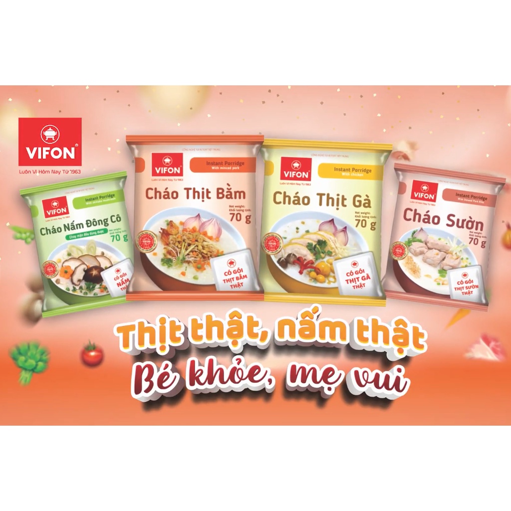 Cháo Vifon gói 70g