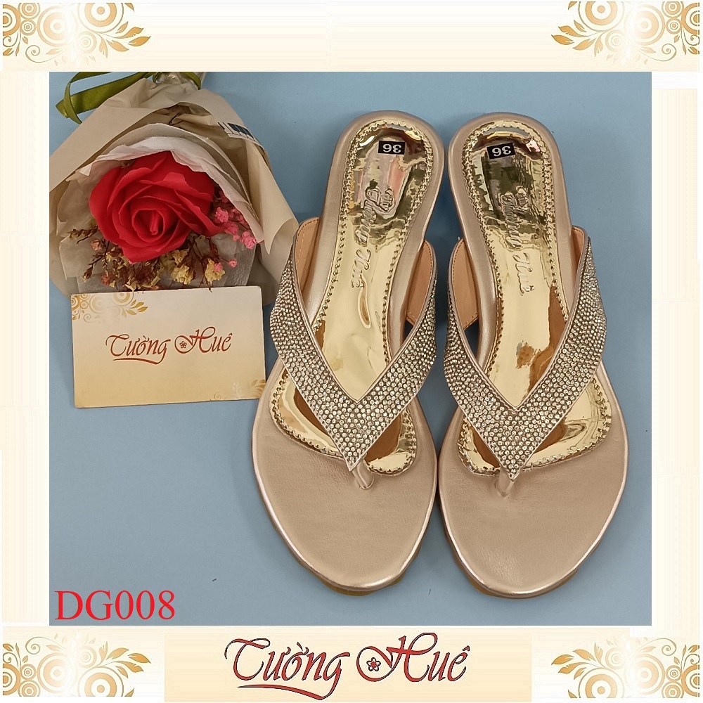 Dép Kẹp Đính Đá Thời Trang Nữ Tính Đầy Phong Cách ( Form Nhỏ )