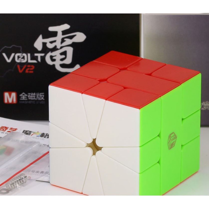 Rubik QiYi X-Man Volt Square-1 V2 M (Fully Magnetic) Rubik Square-1 Nam Châm (Hãng Mod M)