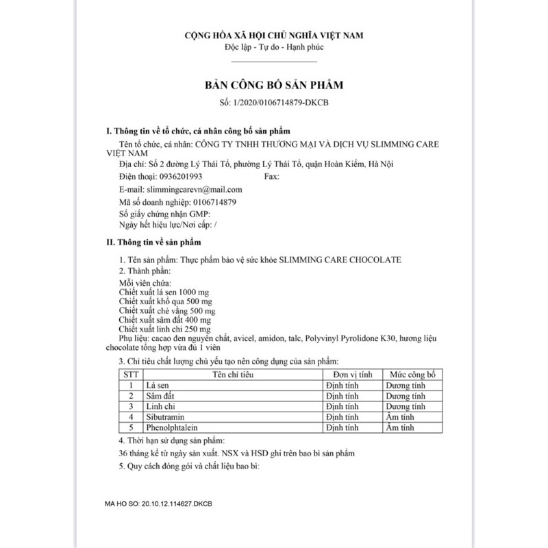 KẸO SOCOLA GIẢM CÂN SLIMMING CARE | BigBuy360 - bigbuy360.vn