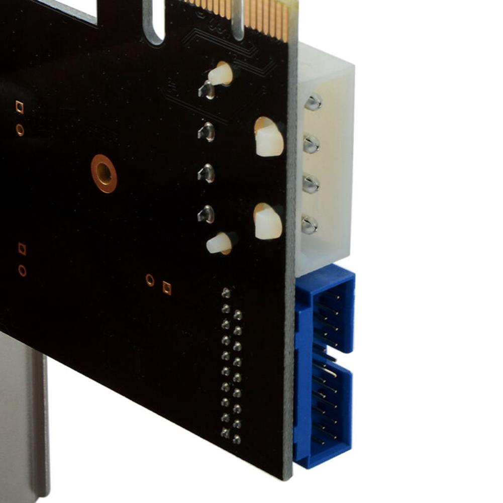 Card mạng PCI-E 19-Pin kết nối cổng USB 3.0 | BigBuy360 - bigbuy360.vn
