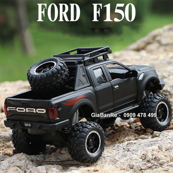 Xe Mô Hình Kim Loại Bán Tải Ford F150 Offroad  Tỉ Lệ 1:32 - Vua Địa Hình