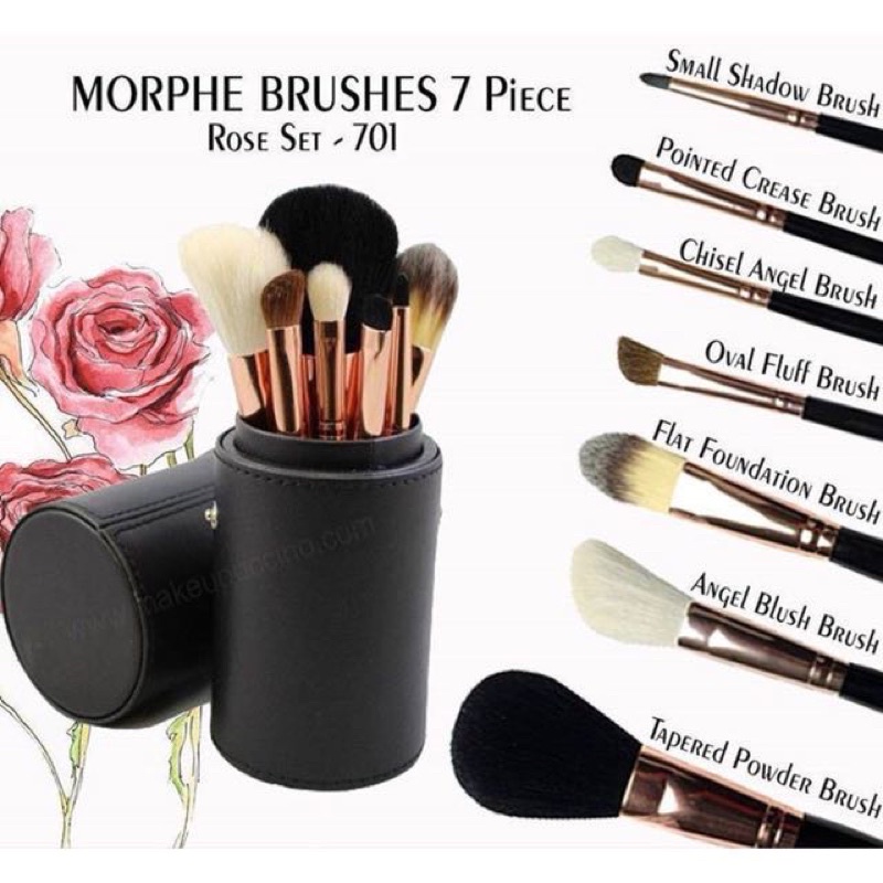 [ Morphe ] Set cọ Rosé Brush Collection