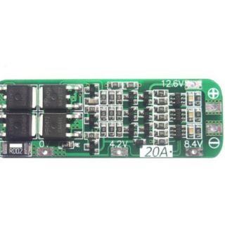 Mạch bảo vệ sạc xả 3s 20a 11,1v-12,6v cho pin 18650