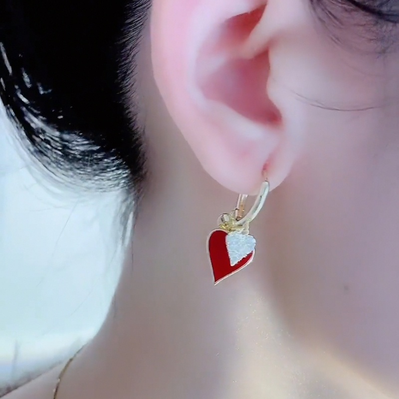 Khuyên Tai Trái Tim Đa Năng Thanh Lịch Hàn Quốc