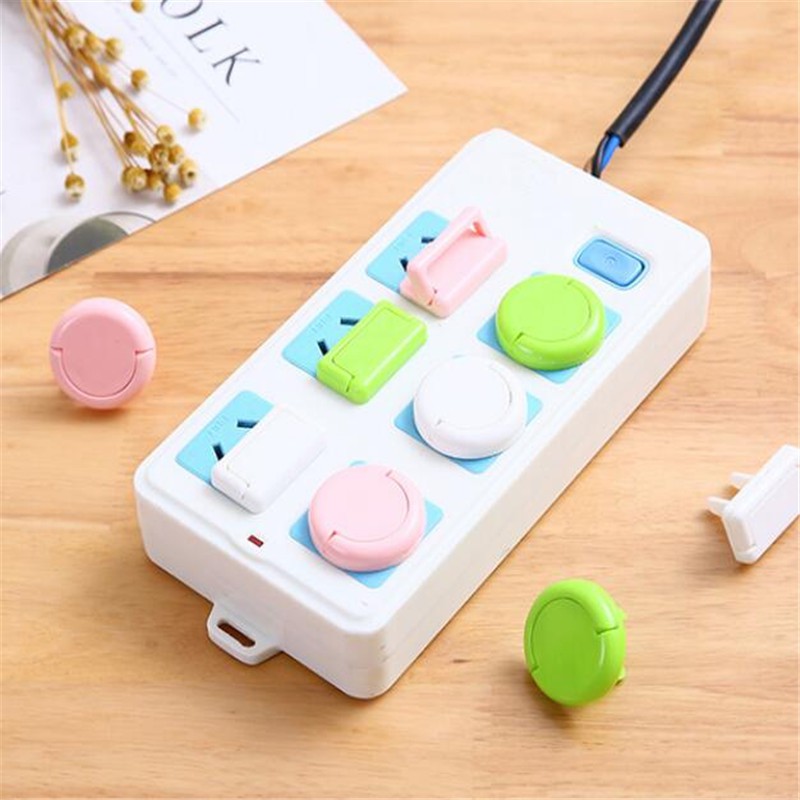 🍉Bịt ổ điện cao cấp giữ an toàn cho bé - màu sắc đẹp, có quai tháo ra dễ dàng - Nút bịt ổ cắm thông minh