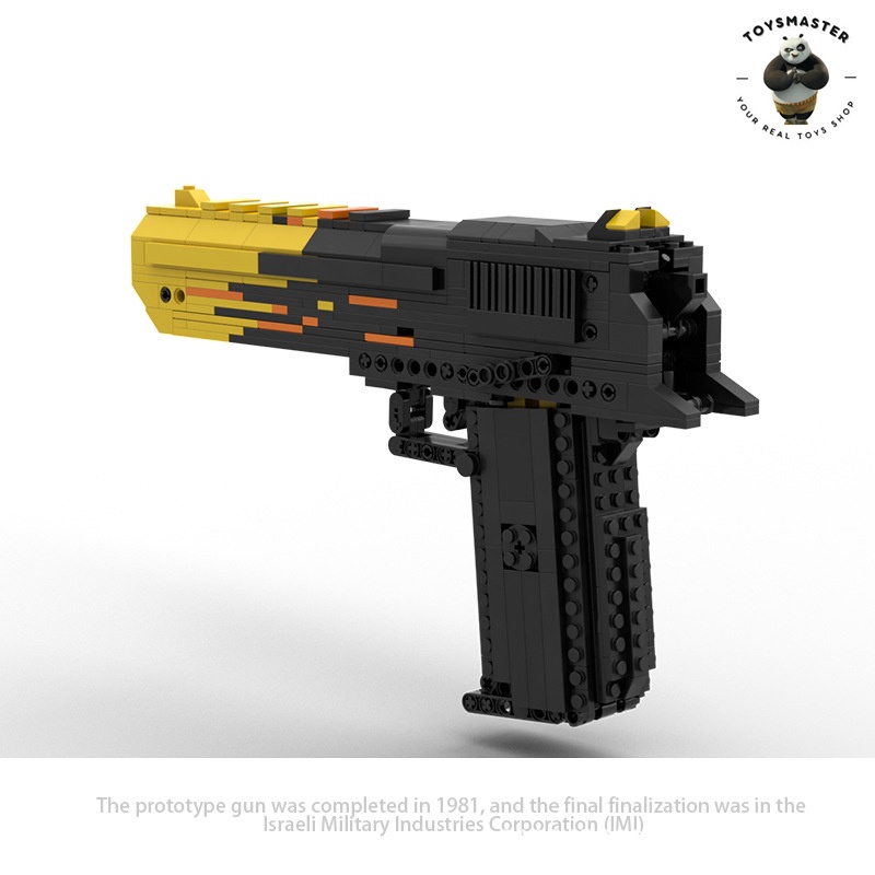Đồ Chơi Lắp Ráp Xếp Hình Súng Lục Pistol D.E Blaze PUBG CS:GO Với 900+ Mảnh Ghép Phiên Bản Tiêu Chuẩn Của Kevin183