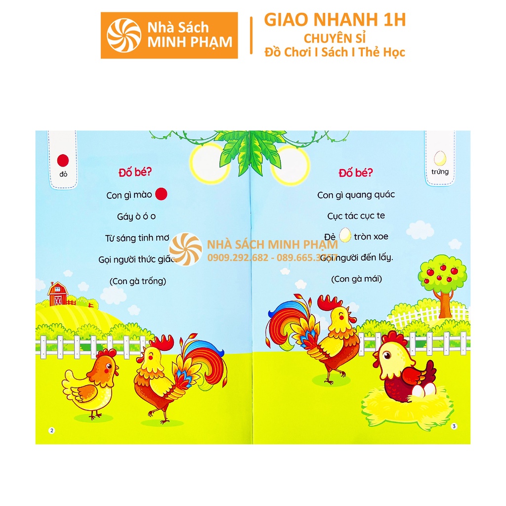 Sách - Bộ 4c Thơ truyện đồng dao câu đố truyện tiềm thức cho bé tập nói tập đọc