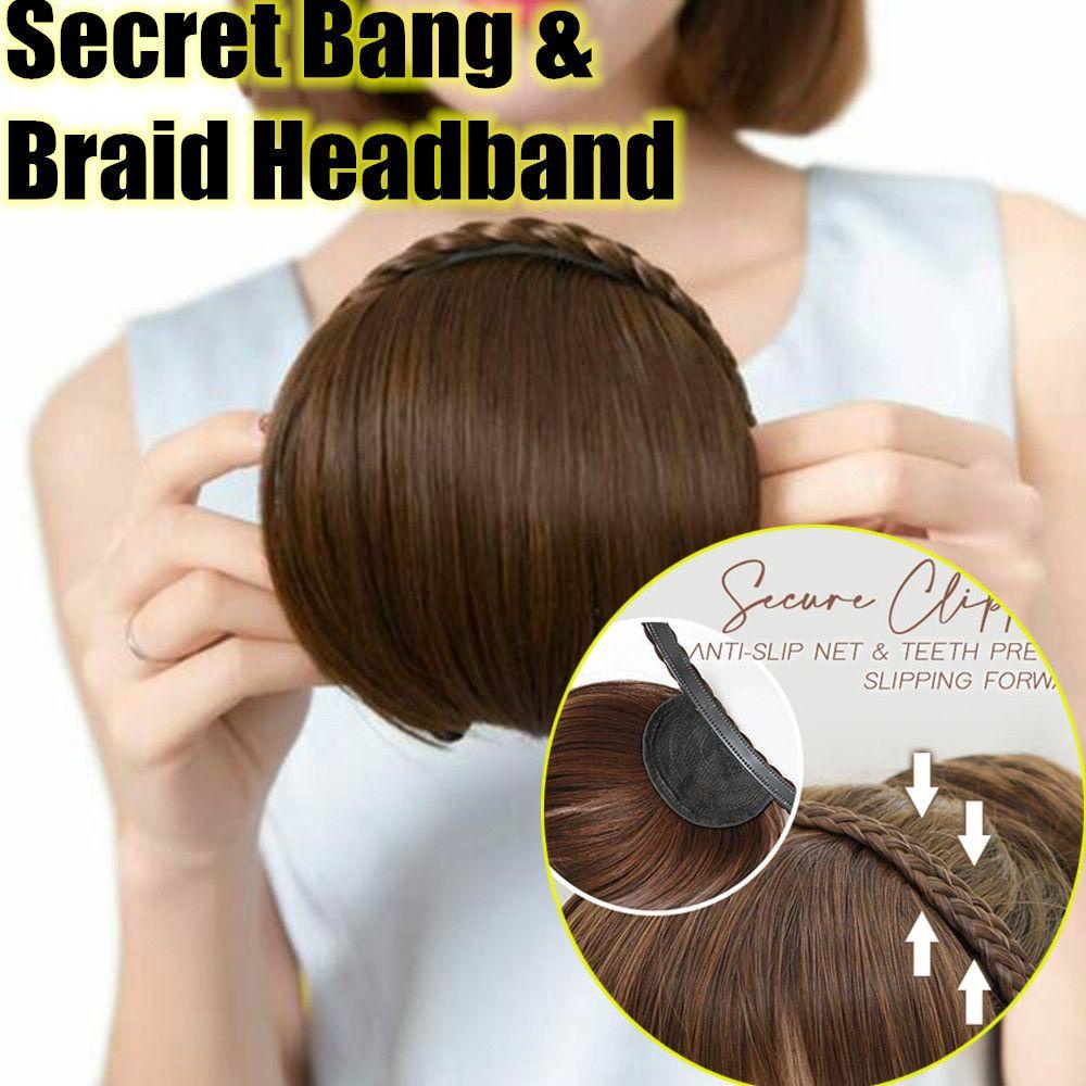 Băng Đô Tết Tóc Mái Bằng Sợi Lụa Mềm MIHAN1 Secret Bang