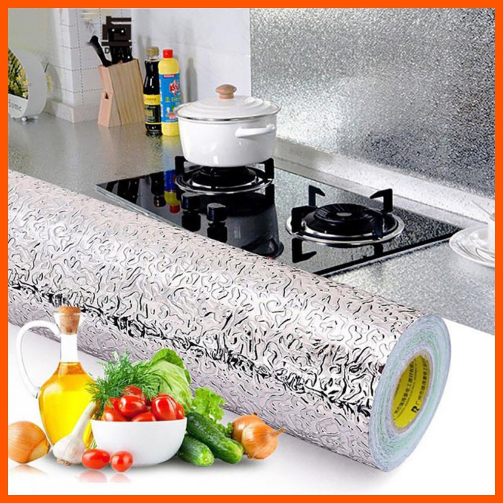 CUỘN GIẤY BẠC DÁN BẾP CHỊU NHIỆT