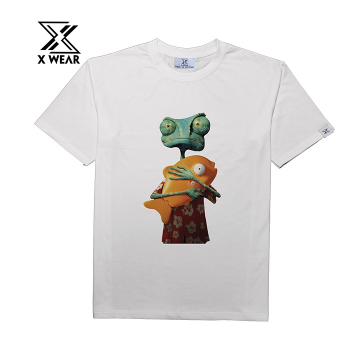 Áo thun nam nữ unisex X WEAR tay lỡ mẫu mẫu Tee Basic chống nhăn