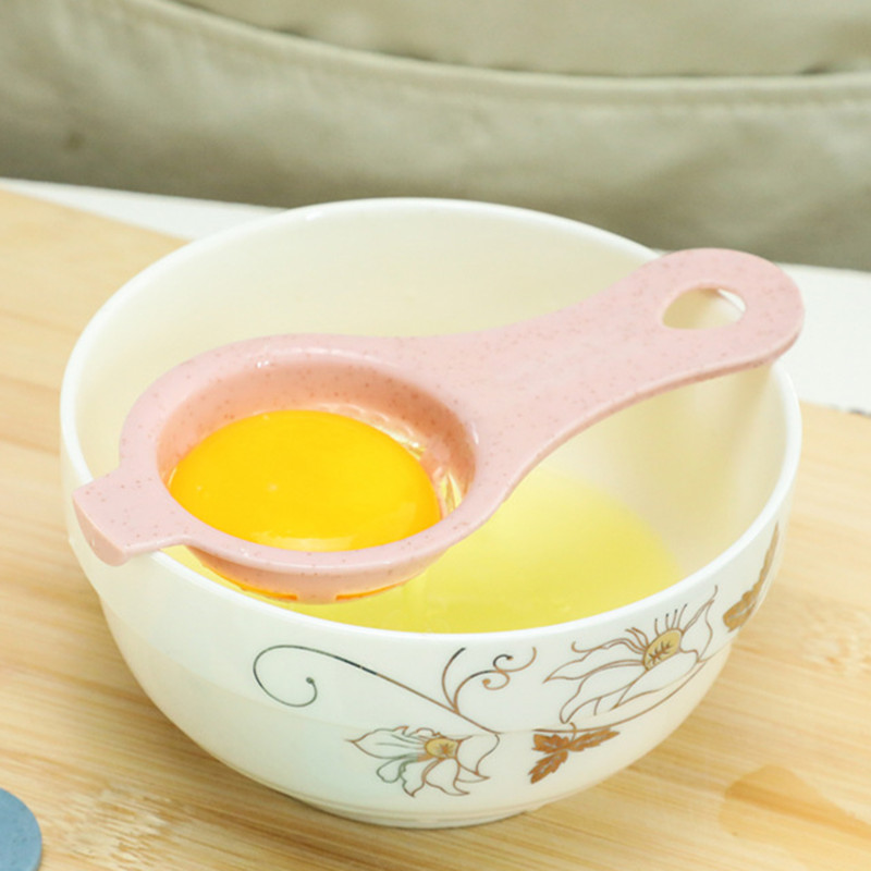 Dụng Cụ Tách Lòng Đỏ Trứng Bằng Nhựa 4 Màu