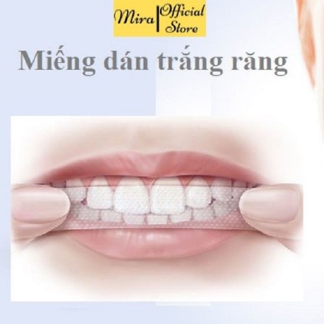 Miếng dán trắng răng tiện lợi 3D White