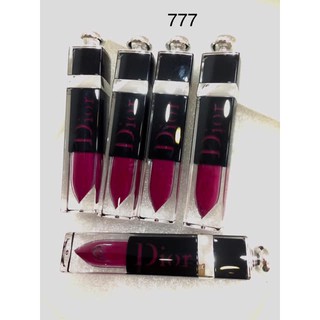 Son Dior Addict Lacquer Plump Diorly màu 777 hồng tím tester