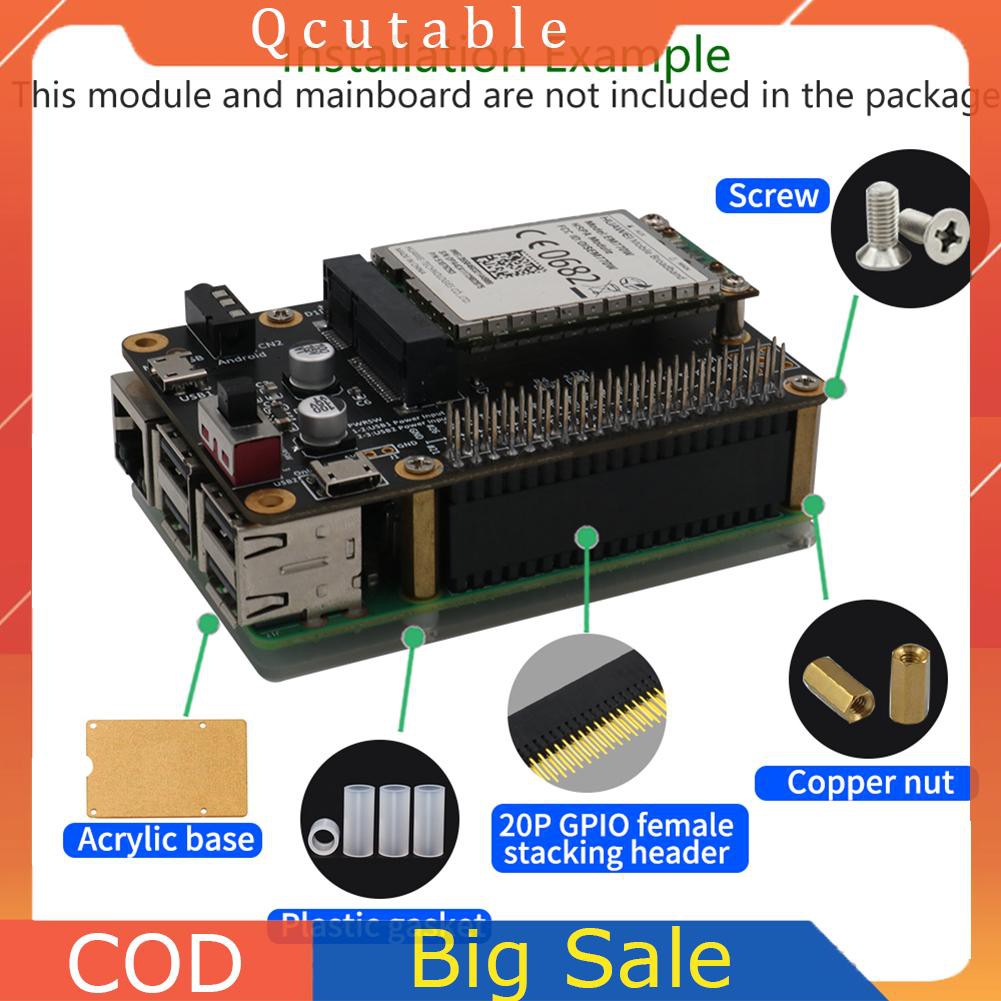 Bộ 2 Đầu 20 Pin Gpio Cho Raspberry Pi A + / Pi Model B + / Pi 2 Pi 3