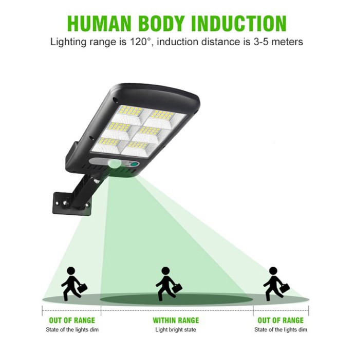 Đèn đường, sân vườn LED năng lượng mặt trời Solar Street Light