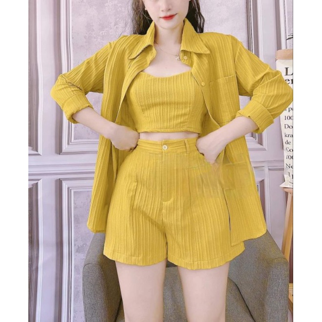 Set sơmi 3 món vải xịn mã 2009