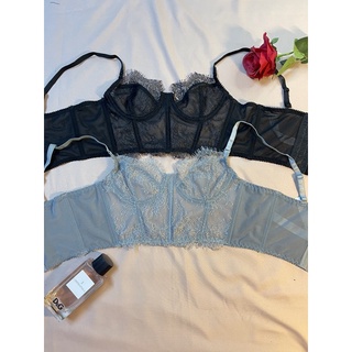 Áo bralette ren mỏng mỏng có gọng nâng ngực (Ảnh thật)