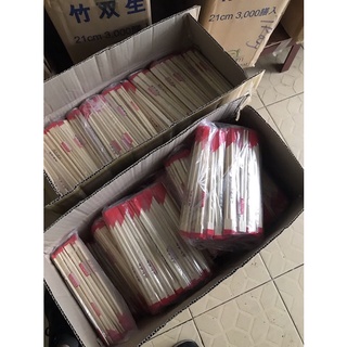 100 ĐÔI ĐŨA GỖ BỌC MÀNG OPP