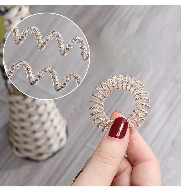 Dây cột tóc gắn ngọc trai trang trí đáng yêu