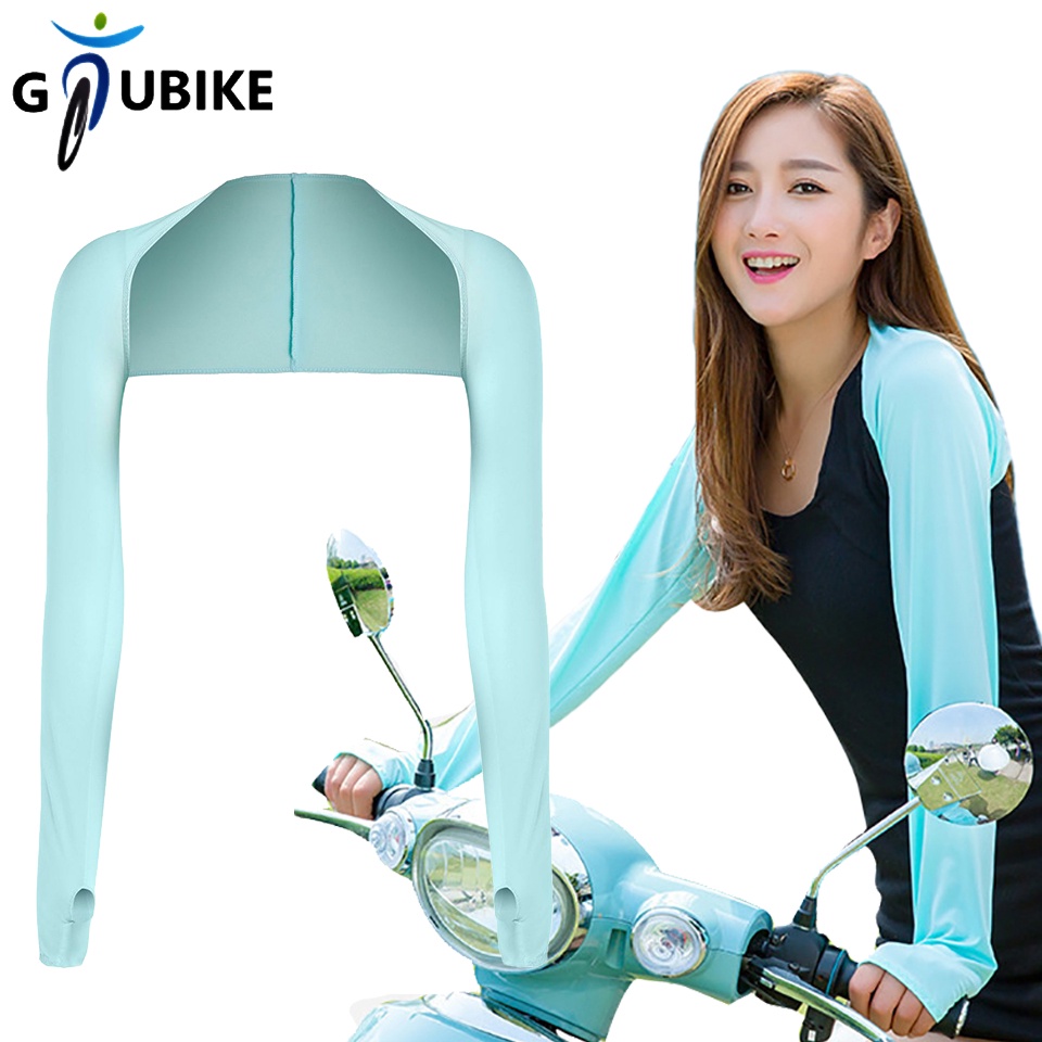 GTUBIKE Tay Áo Hở Vai Và Quần Dài Bằng Lụa Mát Chống Tia UV Đi Xe Đạp Leo Núi Thời Trang Xuân Hè Cho Nam Nữ