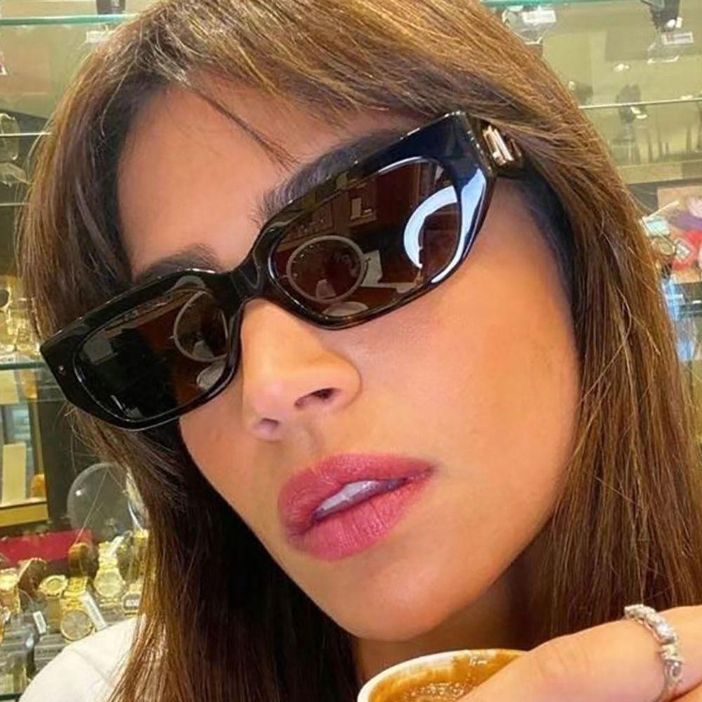 Kính Mát Gọng Vuông Chống Bức Xạ Chống Bức Xạ Phong Cách Hàn Quốc Cho Nam Và Nữ