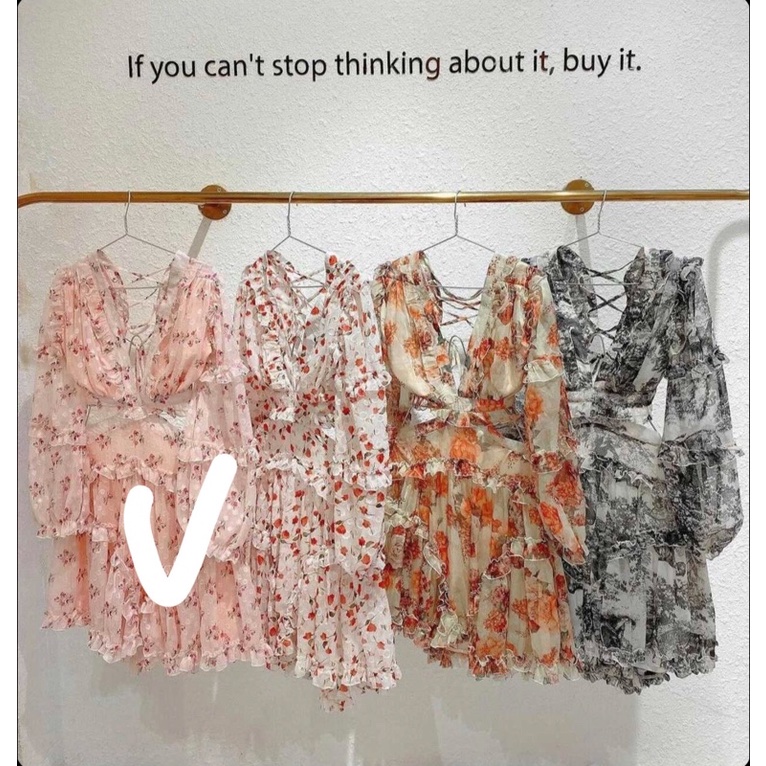 Váy Mina hồng size s