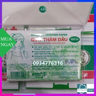 ✅ Phim thấm dầu Acnes 100 tờ