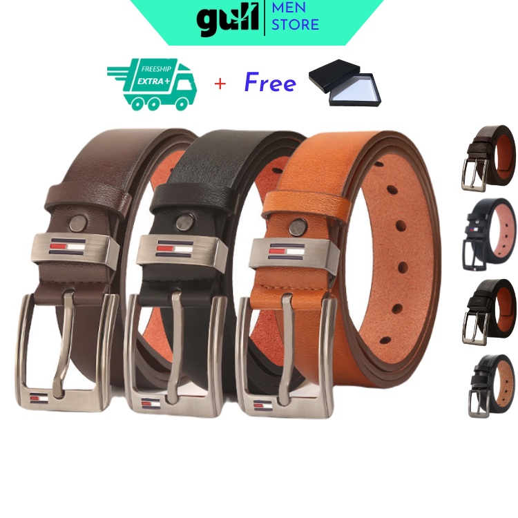 Thắt lưng nam cao cấp Hàn Quốc siêu bền, dây lưng nam khóa cài sang trọng, dây nịt nam dài 120cm vừa tất cả cỡ bụng TL05