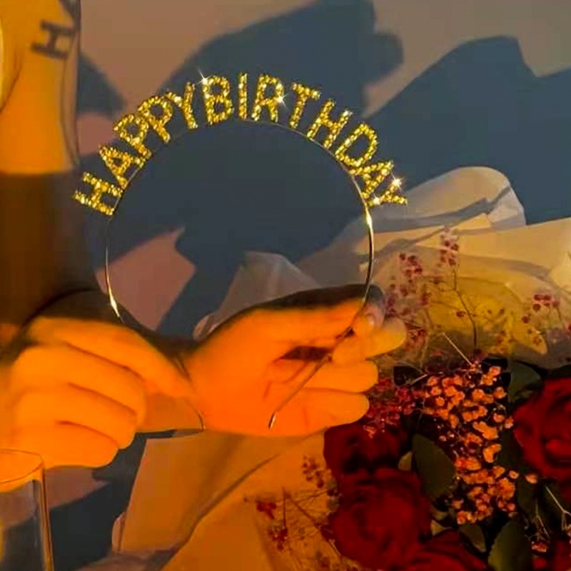 Phụ Kiện Vương Miện Cài Tóc Mừng Sinh Nhật