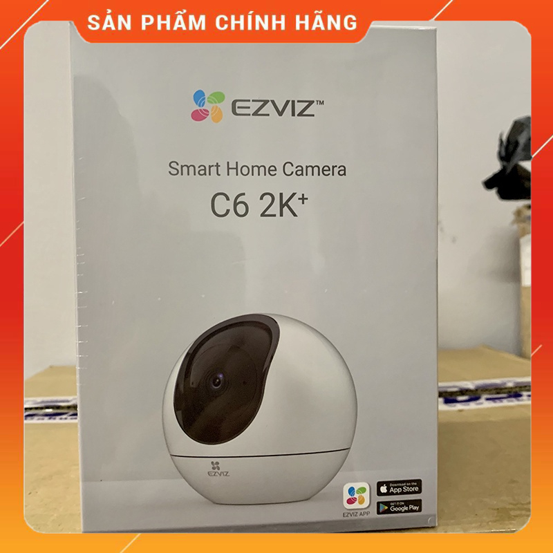Camera Wifi quay quét 2K, tích hợp AI EZVIZ C6 4MP - Quay 360 - Đàm thoại 2 chiều - Hàng chính hãng