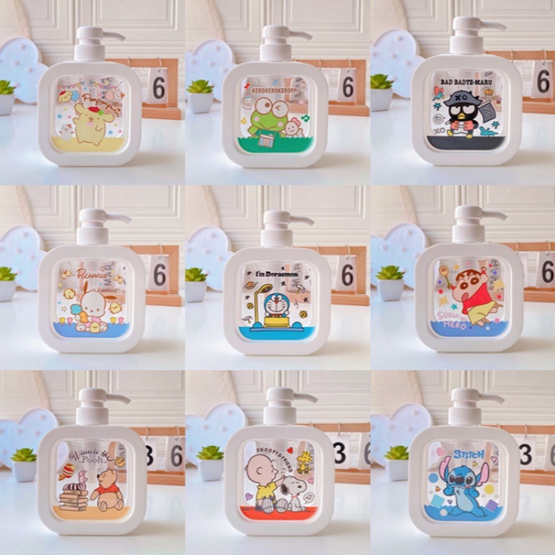 Chai Rỗng Đựng Sữa Dưỡng Thể Dung Tích 300ML Dạng Nhấn Tiện Dụng