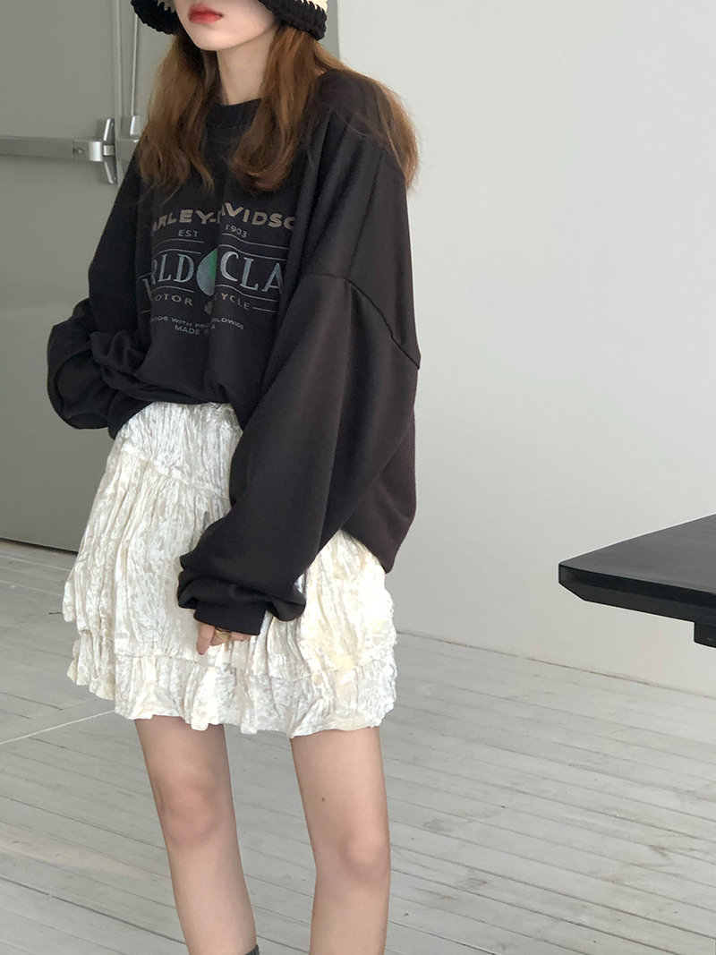 Chân Váy Lưng Cao Dáng Chữ A Phong Cách Retro | BigBuy360 - bigbuy360.vn