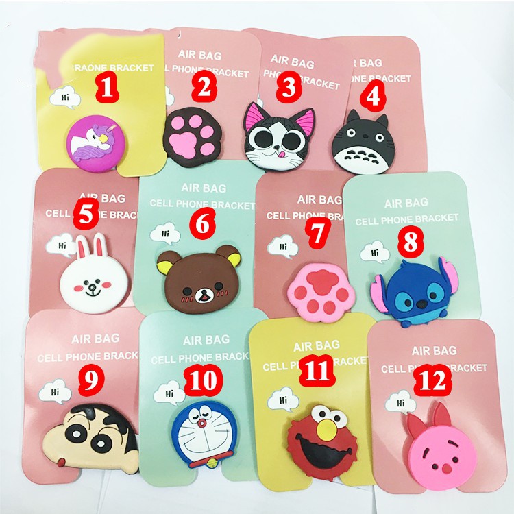 Giá Đỡ Điện Thoại Chống Lưng – POP Mẫu Mới siêu cute 2021 Mario Case