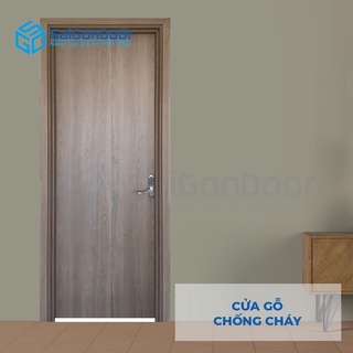 Cửa gỗ chống cháy 120p dành cho phòng bếp