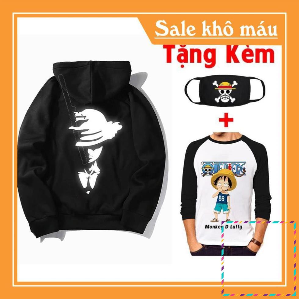 HOT -  [SALE SỐC] Áo khoác Luffy phản quang - áo One piece được yêu thích, cực đẹp cực ngầu giá tận xưởng