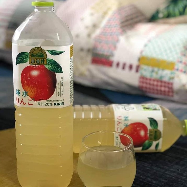 NƯỚC ÉP TÁO KIRIN NHẬT BẢN THƠM NGON TỐT CHO SỨC KHỎE - CHAI TO 1.5 LÍT