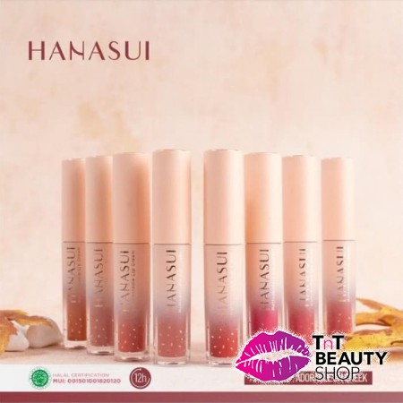 (hàng Mới Về) Son Kem Lì Trang Điểm Môi Lâu Trôi Hanasui