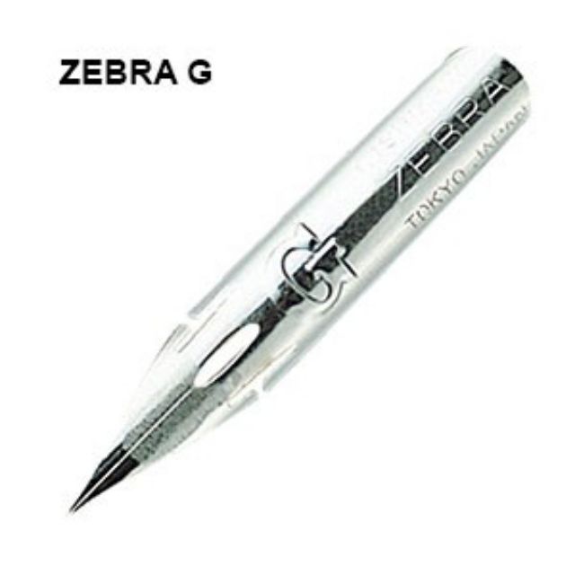 Ngòi Calligraphy G trắng và vàng (lắp bút Jinhao X750, CD C01)