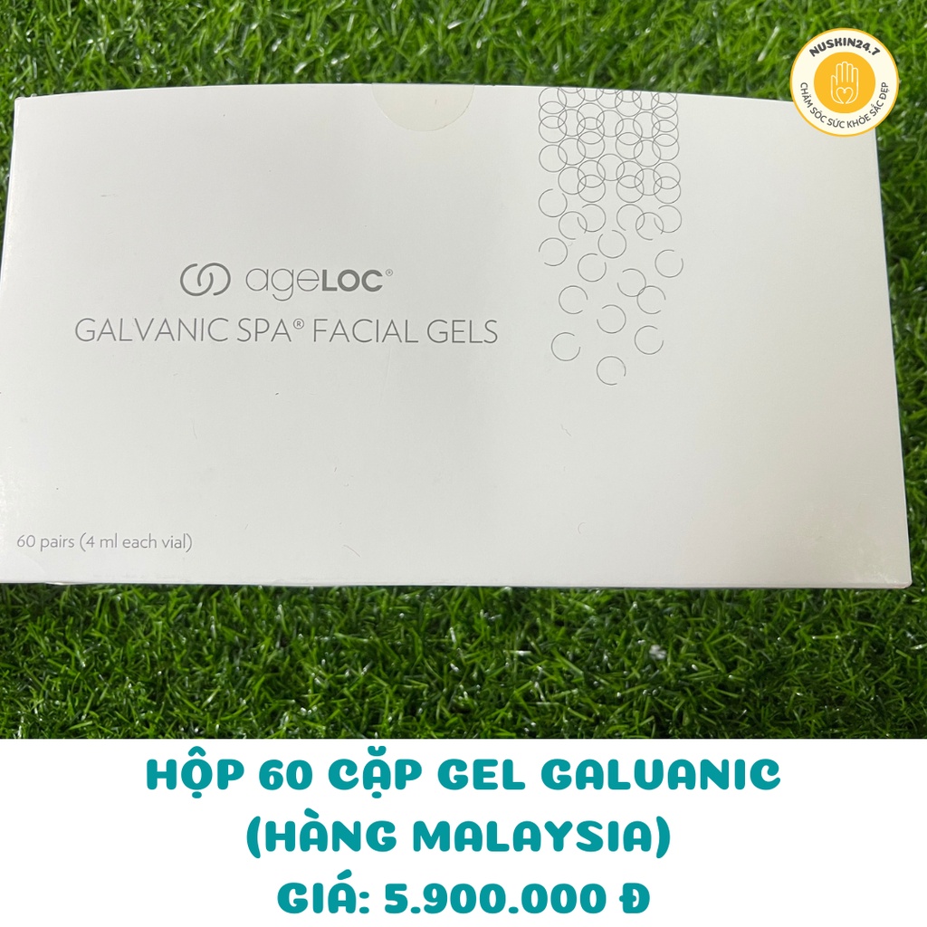 60 Cặp Gel mặt Galvanic Spa của Nuskin